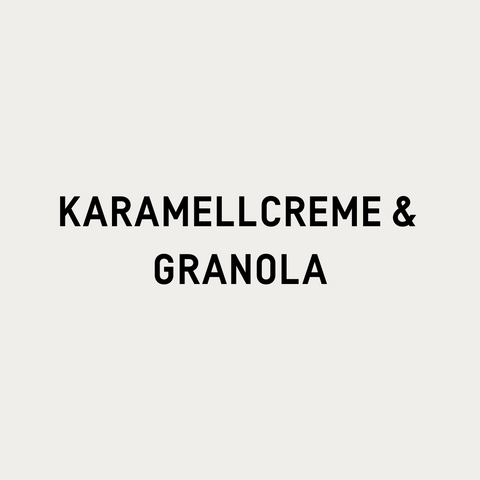Karamellcreme & Granola