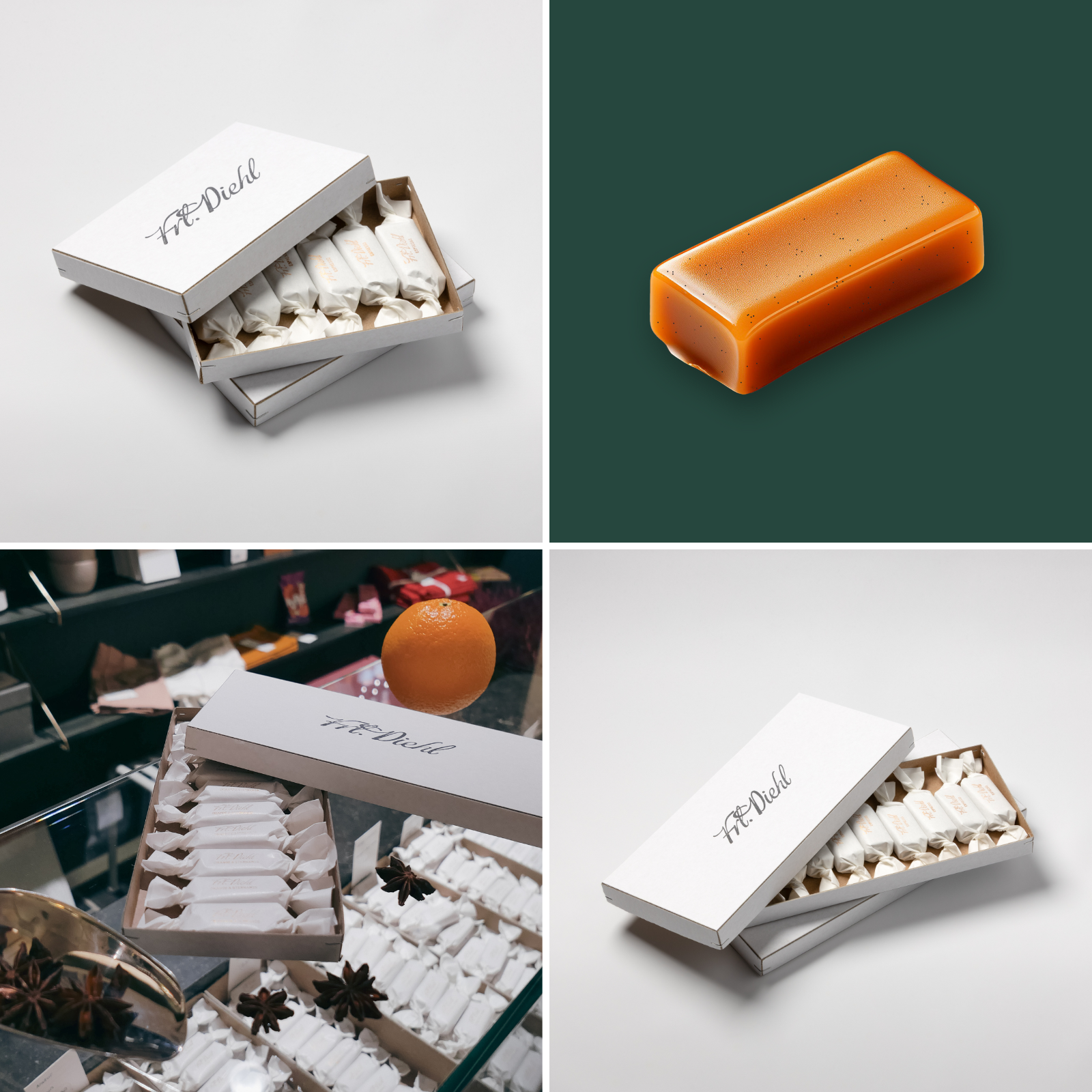 Bio Karamellbonbons Orange & Sternanis