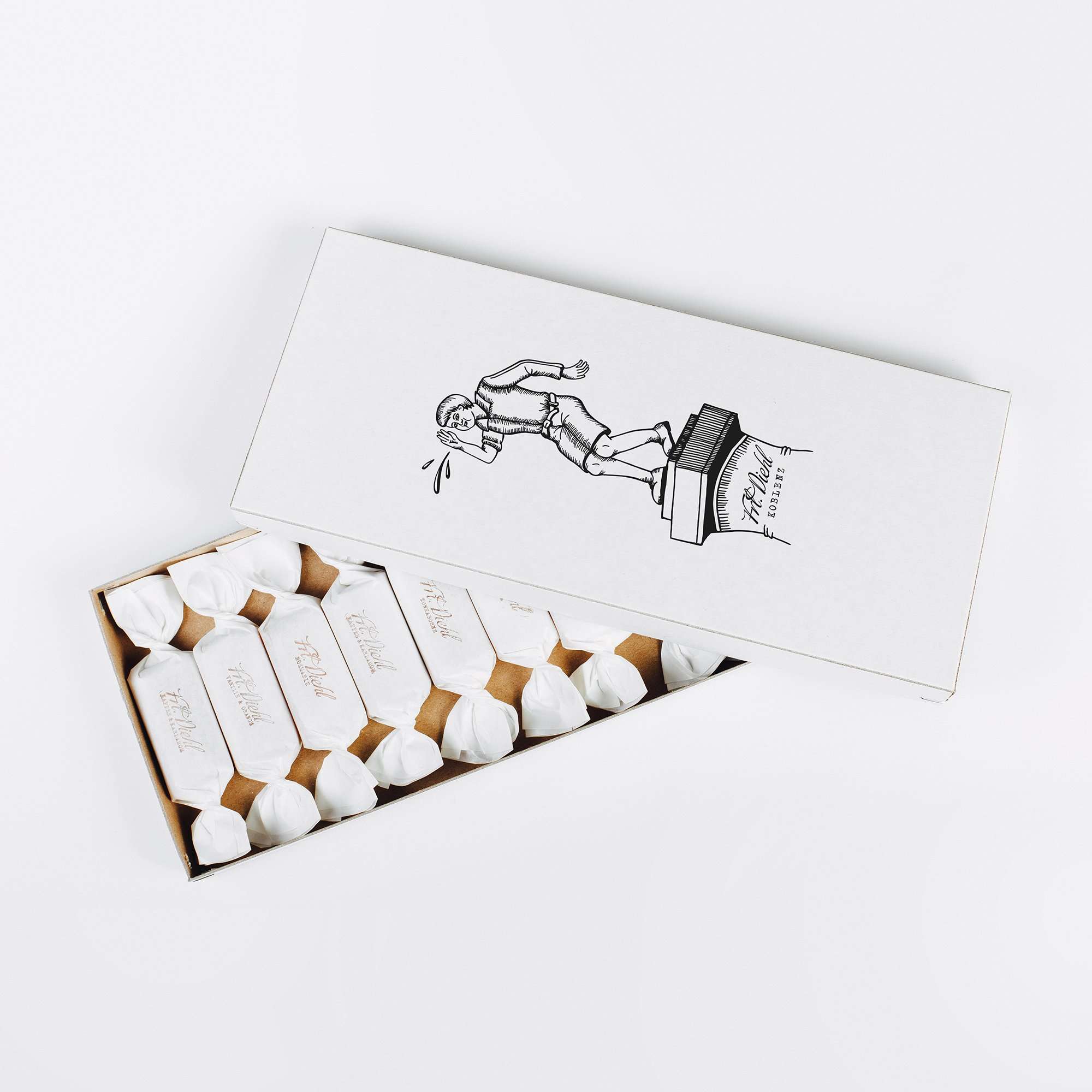 10er Schachtel "Schängel" Karamellbonbons