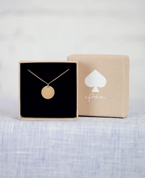 Pikfine Kette Dot in gold/silber