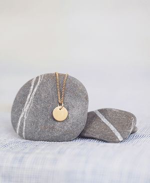 Pikfine Kette Dot in gold/silber
