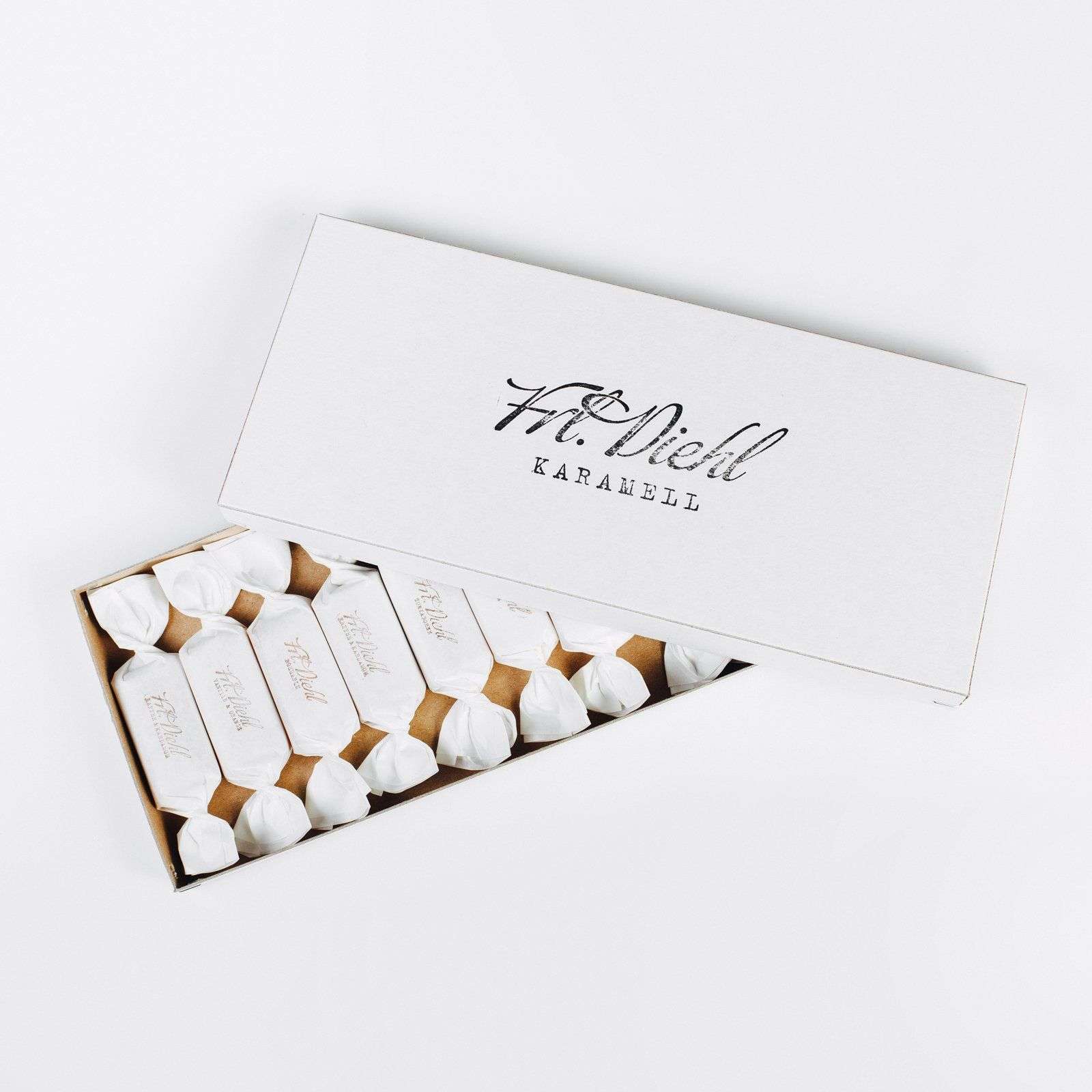 Karamellbonbons mit Meersalz