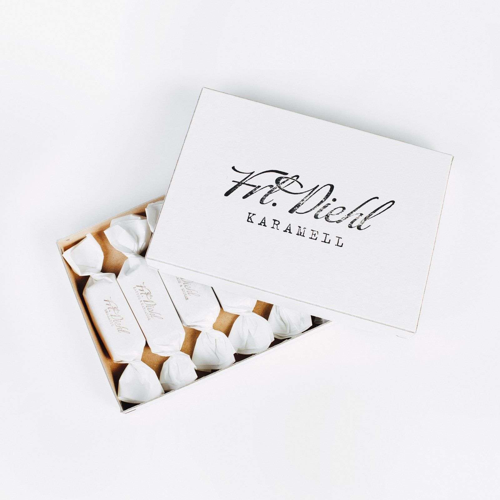 Karamellbonbons mit Vanille
