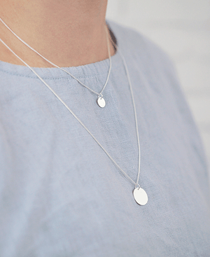 Pikfine Kette Dot in gold/silber