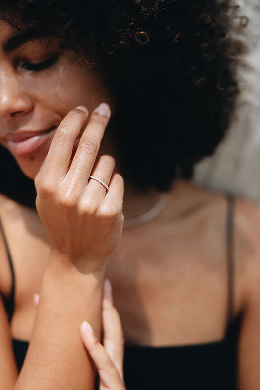 Pikfine Ring Mala gold/silber