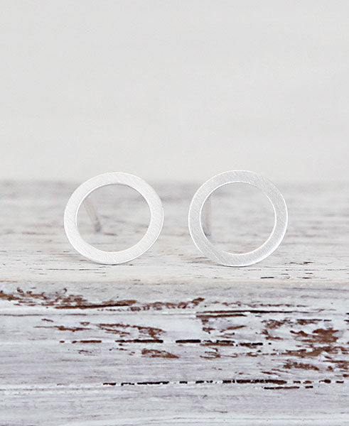 Pikfine Ohrstecker Circle gold/silber