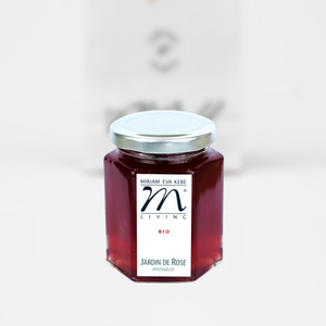 Bio Gelée mit Rosenblüten